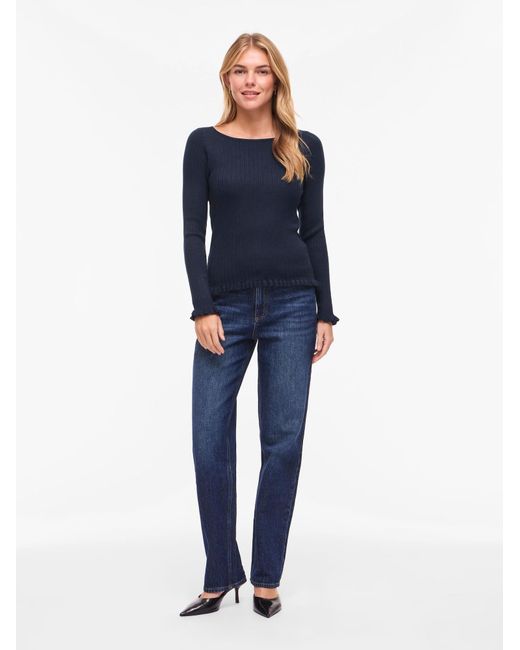 Vila Blue Pullover Vibelia