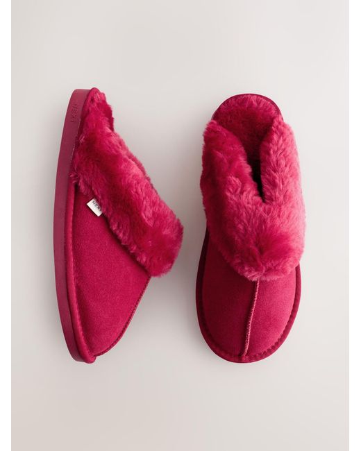 Next Red Hausschuh