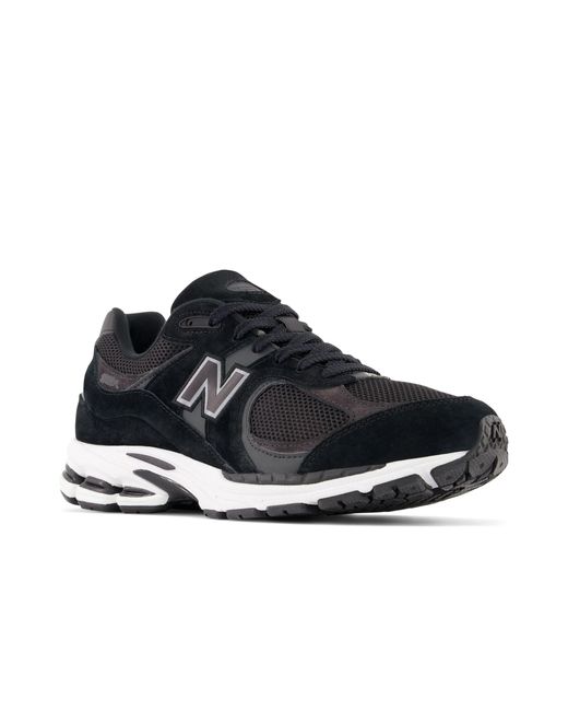 New Balance Black 2002R Schwarze Laufschuhe