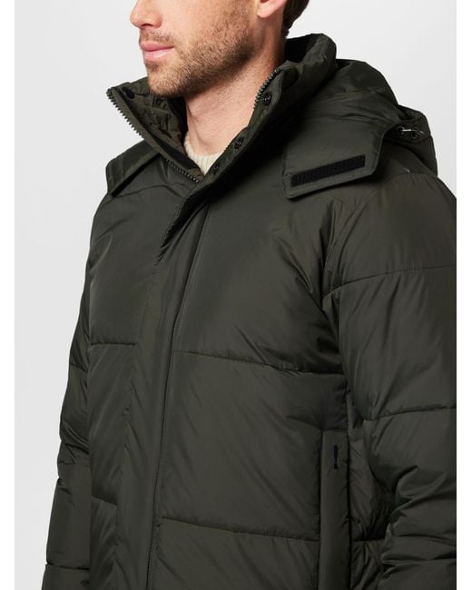 Solid Winterjacke in Black für Herren