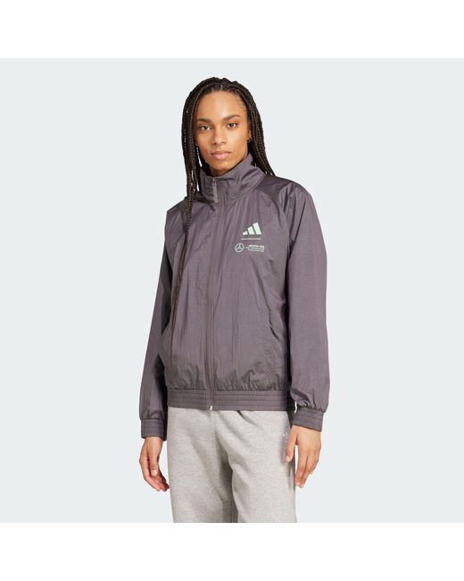 Adidas Originals Purple Sportjacke Mercedes Amg Petronas Formula One Team