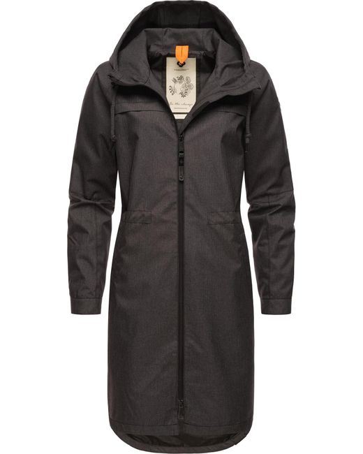 Ragwear Black Funktionsmantel 'Belinka'