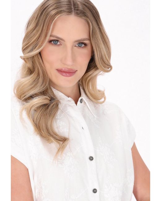 DreiMaster Maritim White Bluse