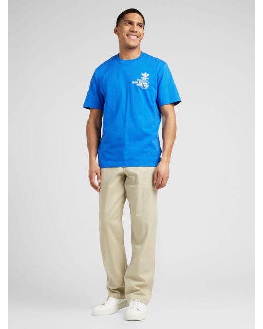 Adidas Originals T-shirt in Blue für Herren