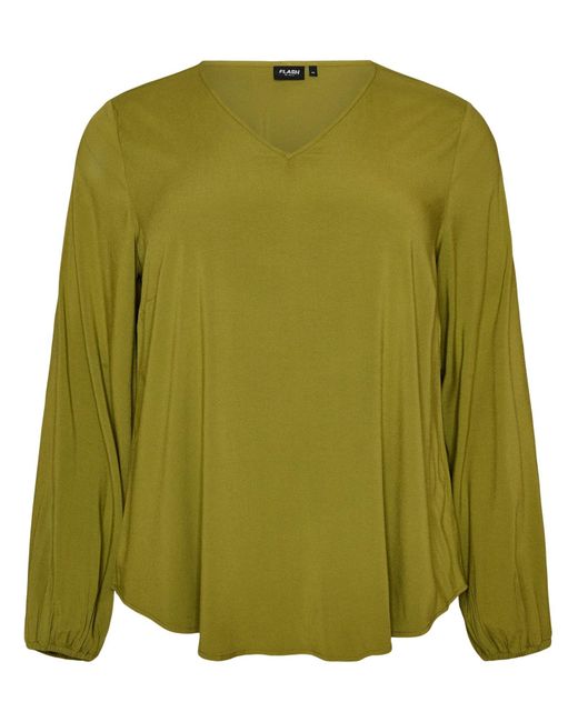 Zizzi Green Bluse