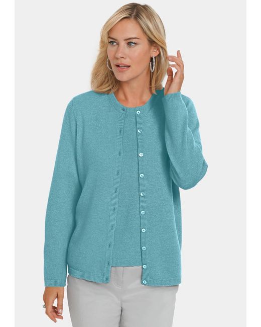 Goldner Blue Strickjacke