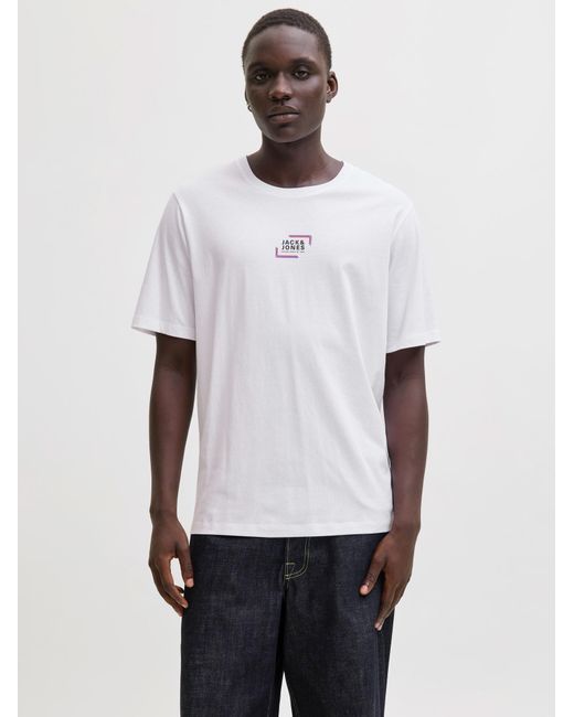 Jack & Jones T-Shirt in White für Herren