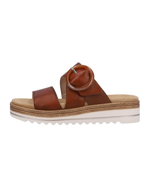 Remonte Brown Pantolette Basic