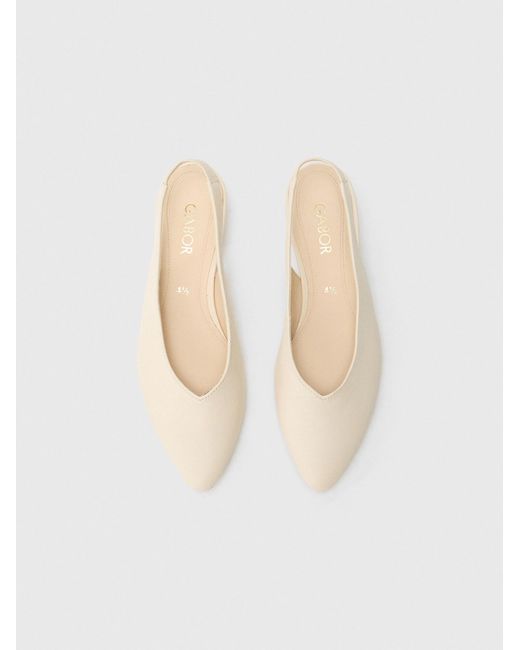 Gabor White Pumps