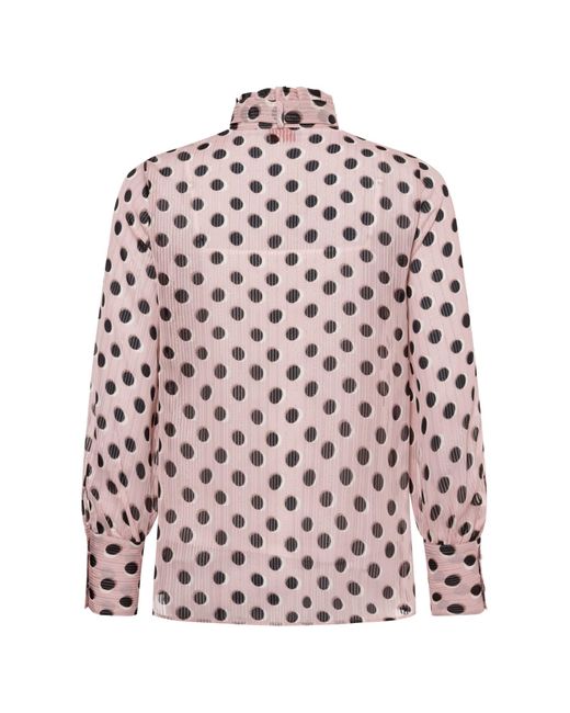 HUGO Pink Bluse 'Edunia'
