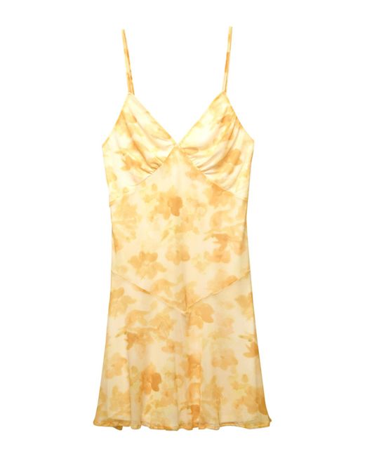 Pull&Bear Yellow Kleid