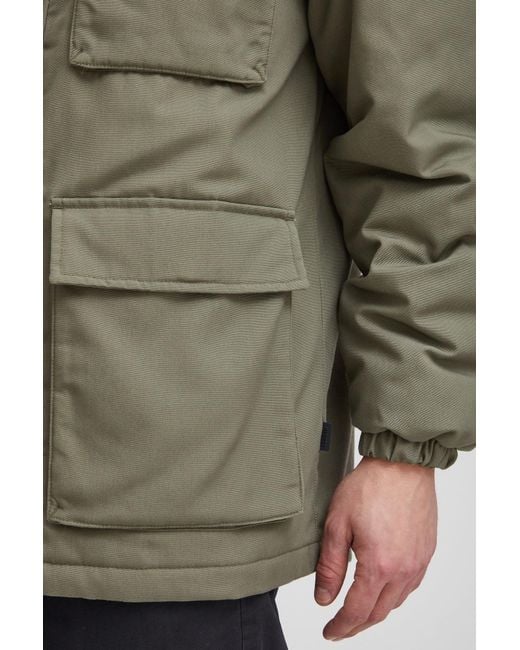 Solid Winterjacke Gaben Utility in Green für Herren