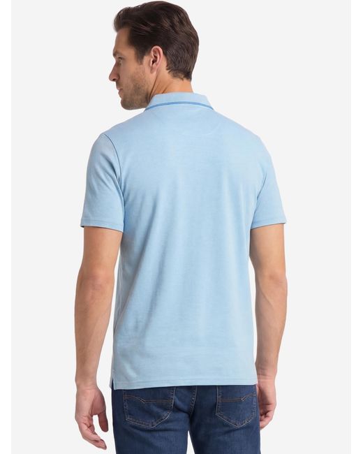 Redmond Shirt Basic in Blue für Herren