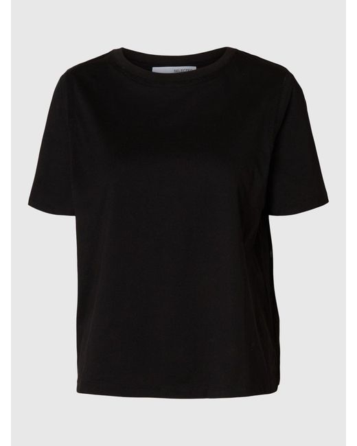 SELECTED Black T-Shirt