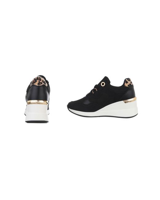 Ital-Design Black Sneakers Low