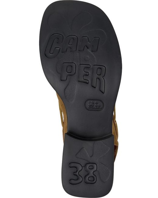 Camper Black Slipper Donna