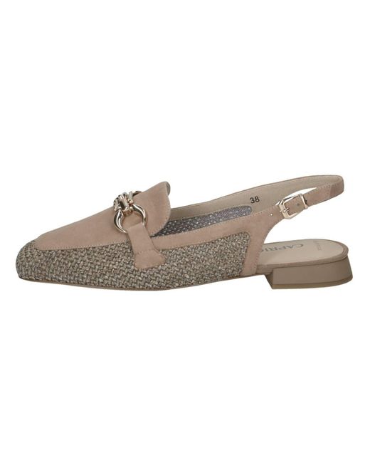 Caprice Brown Pumps