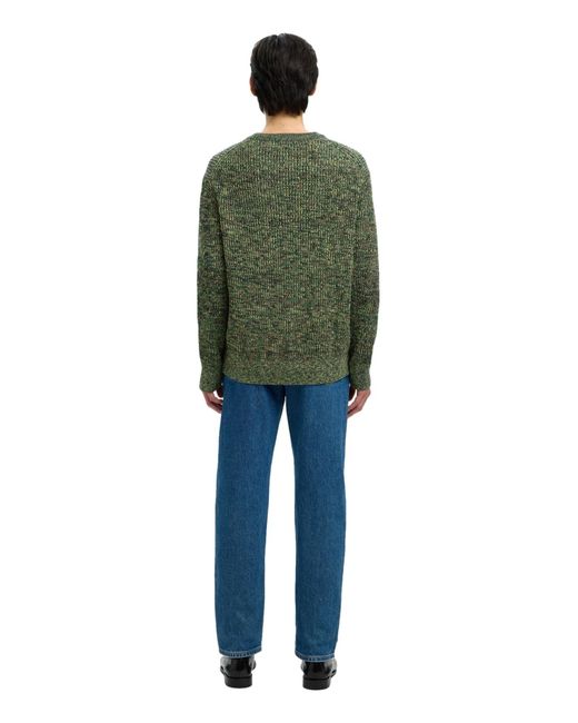 SELECTED Pullover Slhtilum in Green für Herren
