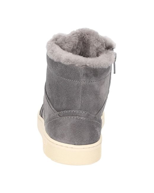 Sioux Gray Schnürstiefelette Tedroso