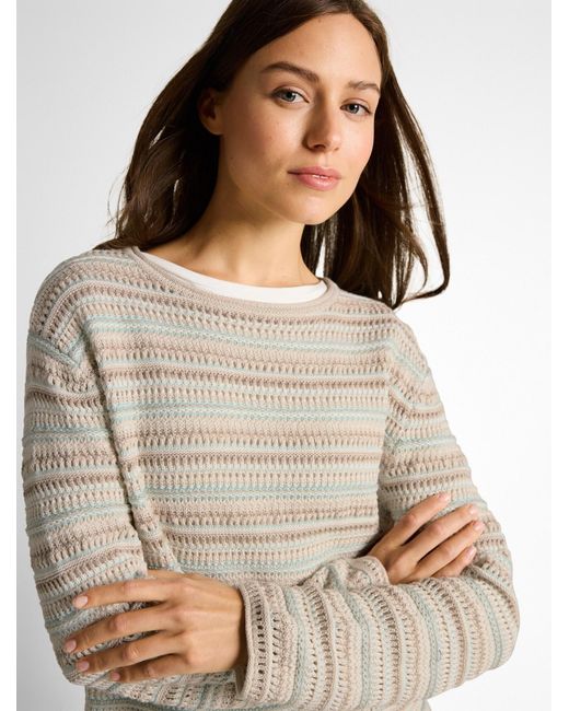 Tom Tailor White Pullover