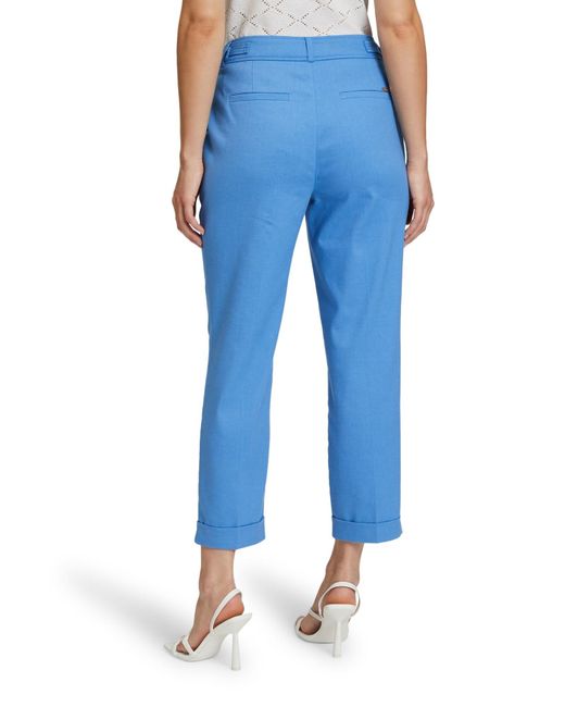 BETTY&CO Blue Bundfaltenhose