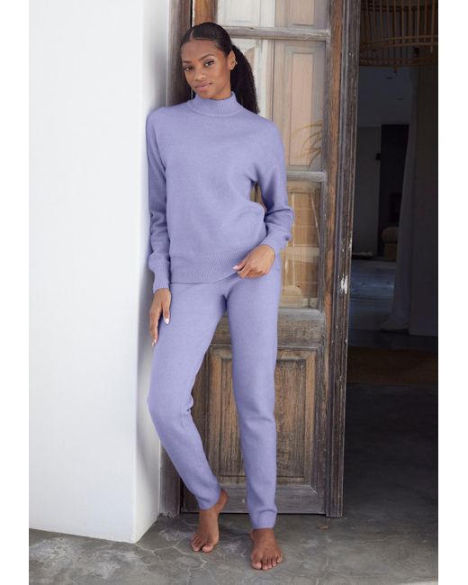 Lascana Blue Pullover