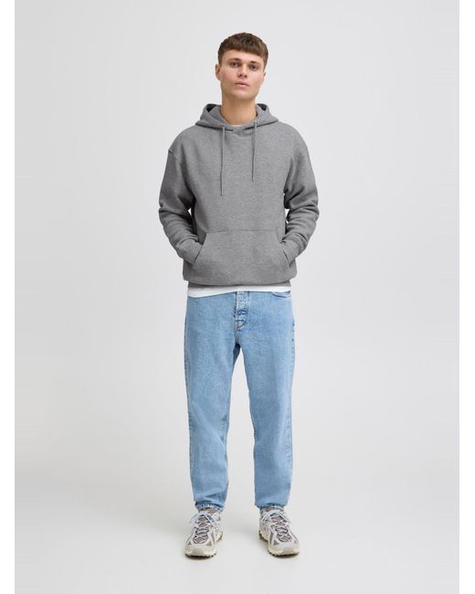 Solid Sweatshirt 'lenz' in Gray für Herren