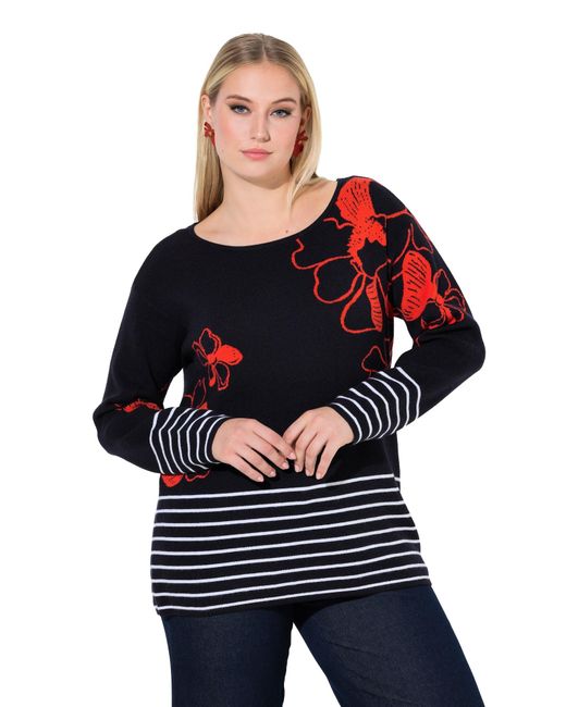 Ulla Popken Red Pullover