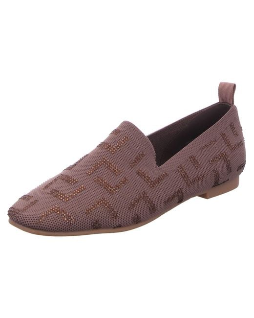 La Strada Brown Slipper