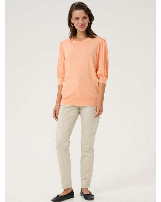 Kaffe White Pullover Kalone