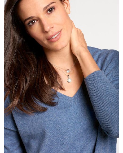 heine Blue Pullover