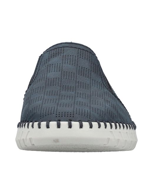Rieker Slipper B2965 in Blue für Herren