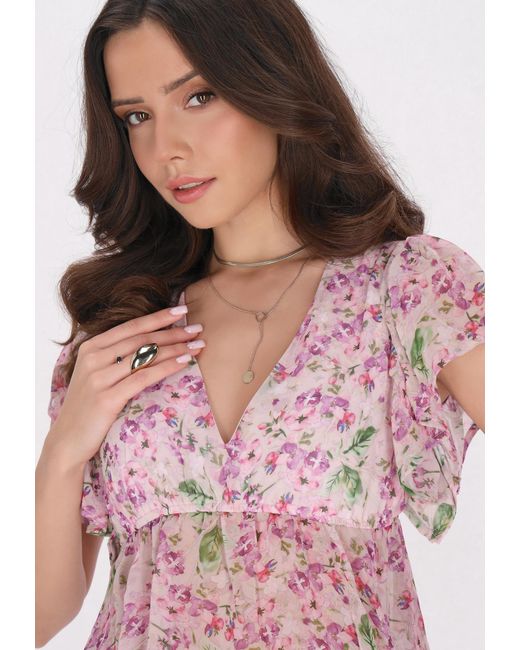 faina Pink Bluse