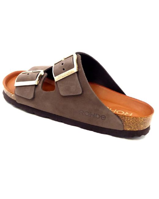 Rohde Brown Pantolette