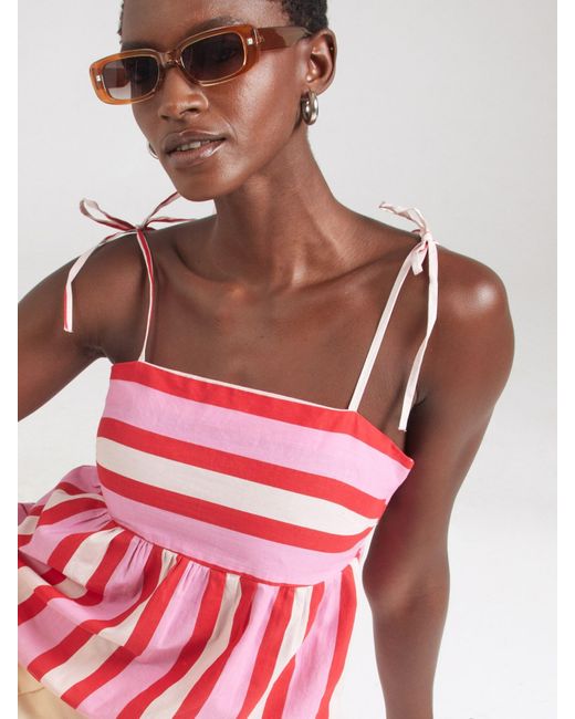 Pieces Red Top 'Pcamina'