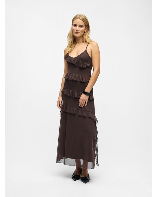 Object Brown Kleid Objmedow