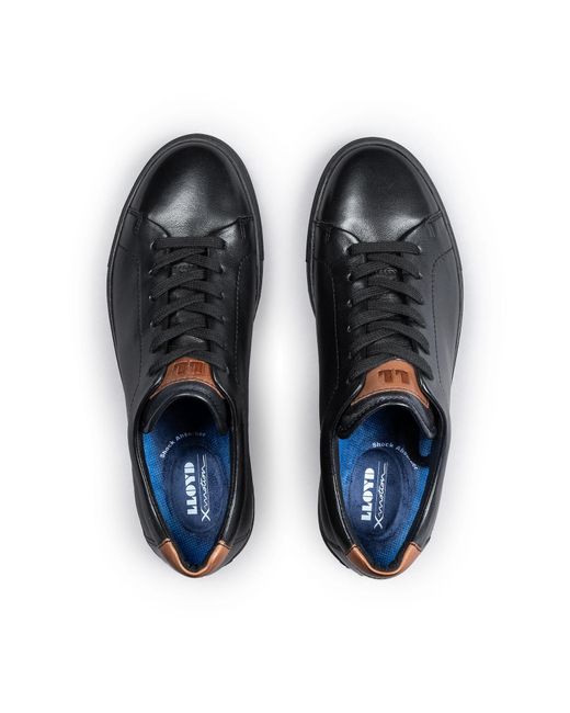 Lloyd Sneaker Madox in Black für Herren