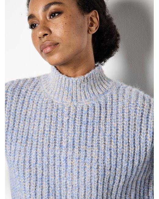 Apricot Blue Pullover