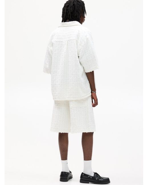 Pull&Bear Hemd in White für Herren