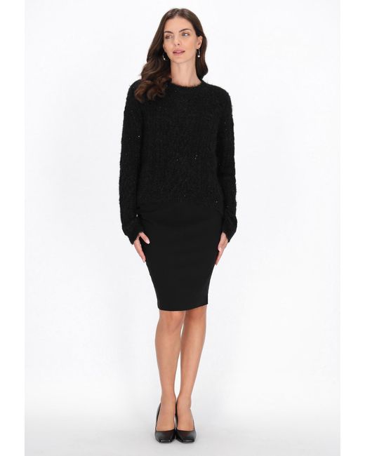 Usha Black Pullover