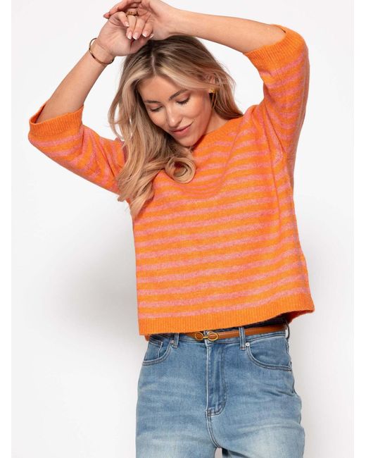 SassyClassy Orange Pullover