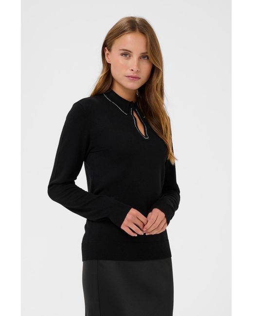 Kaffe Black Pullover Kajada
