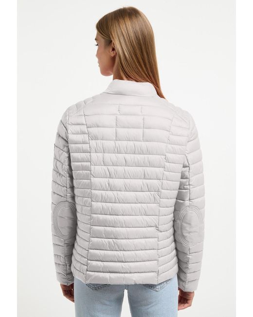Frieda & Freddies Gray Steppjacke Fake Down Jacket