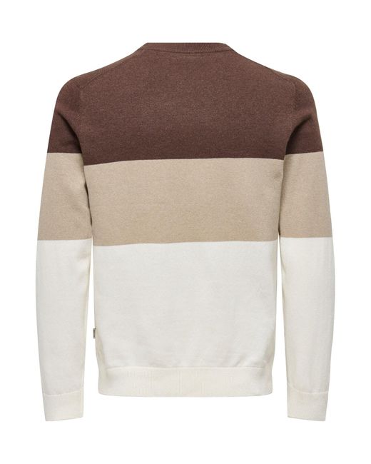 Only & Sons Pullover Onsrex in Multicolor für Herren