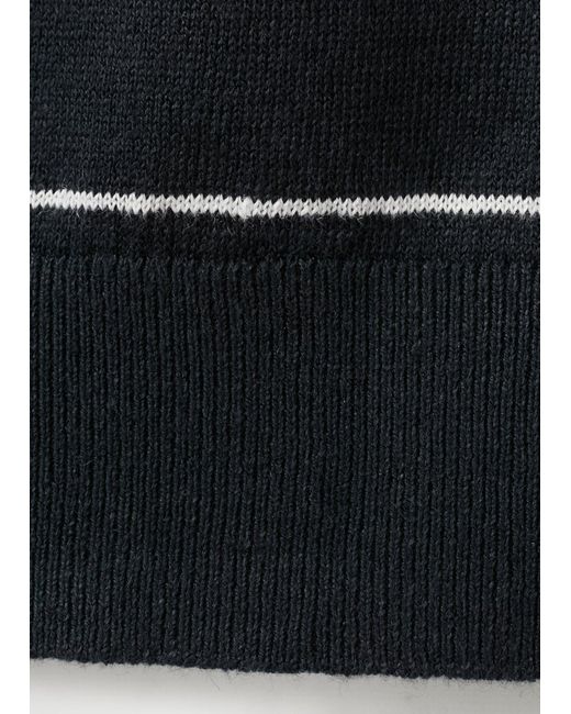 Mango Pullover Castors in Black für Herren