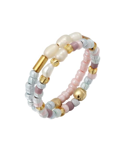 Elli Jewelry White Ring Perlen