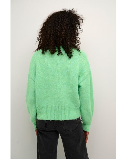 Kaffe Green Pullover Katrina