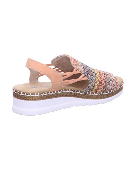 Rieker Pink Sandale