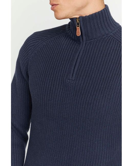 Solid Pullover Xenox in Blue für Herren