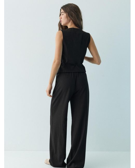 Pull&Bear Black Anzugweste